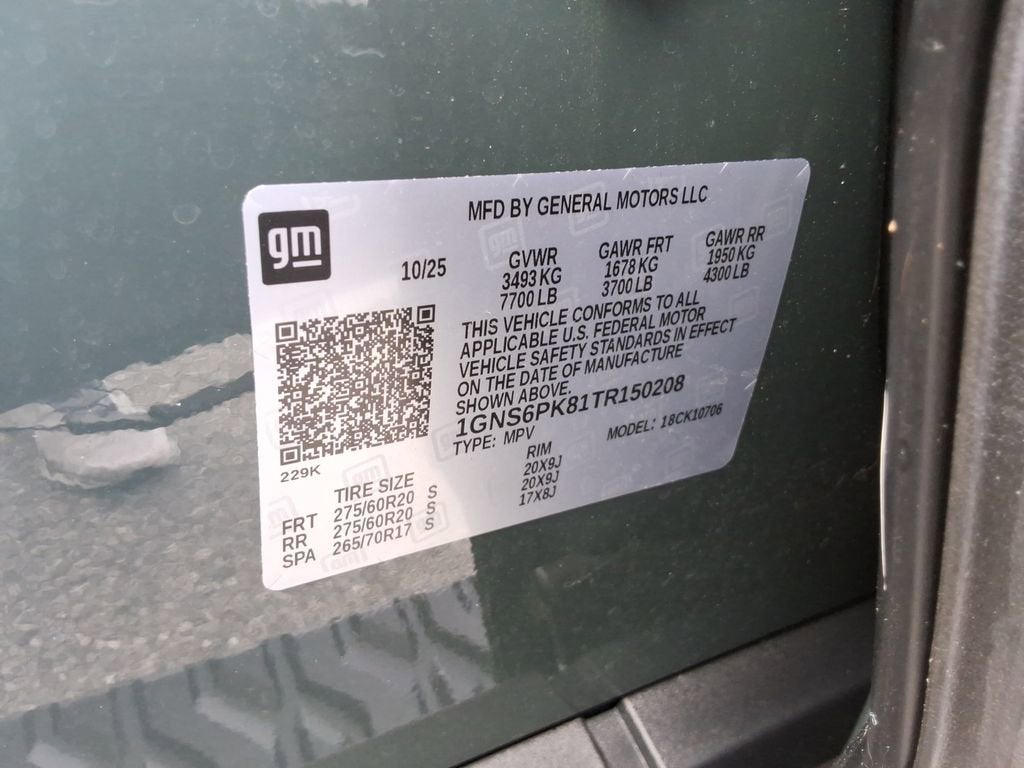 2026 Chevrolet Tahoe Z71