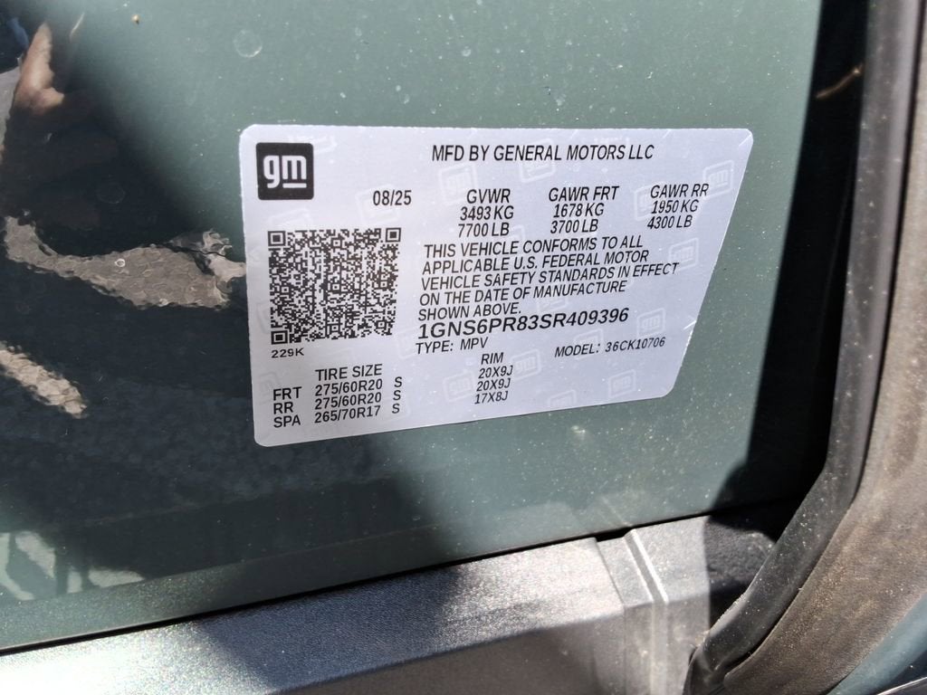 2025 Chevrolet Tahoe Z71