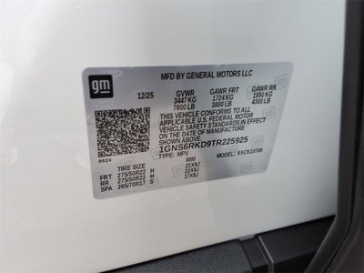 2026 Chevrolet Tahoe RST