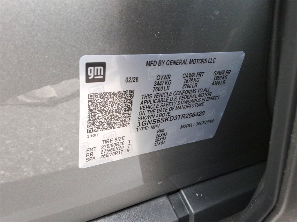 2026 Chevrolet Tahoe Premier