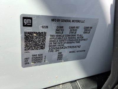 2026 Chevrolet Tahoe Premier