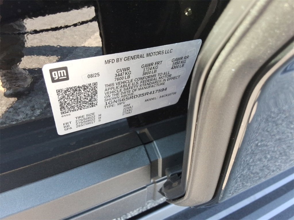 2025 Chevrolet Tahoe Premier