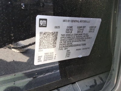 2025 Chevrolet Tahoe Premier