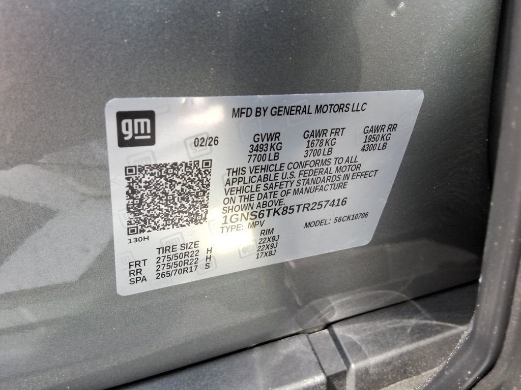 2026 Chevrolet Tahoe High Country