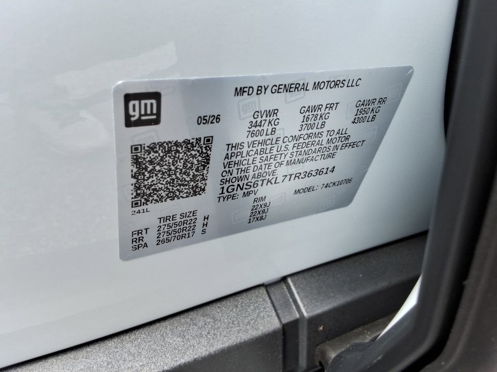 2026 Chevrolet Tahoe High Country