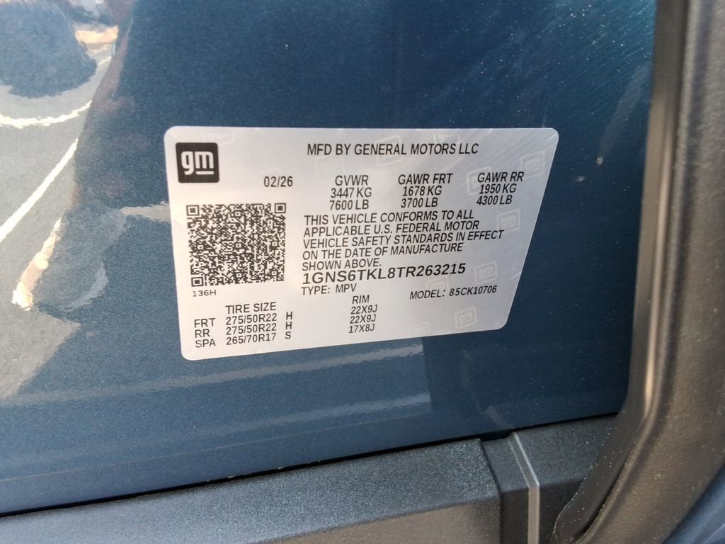 2026 Chevrolet Tahoe High Country