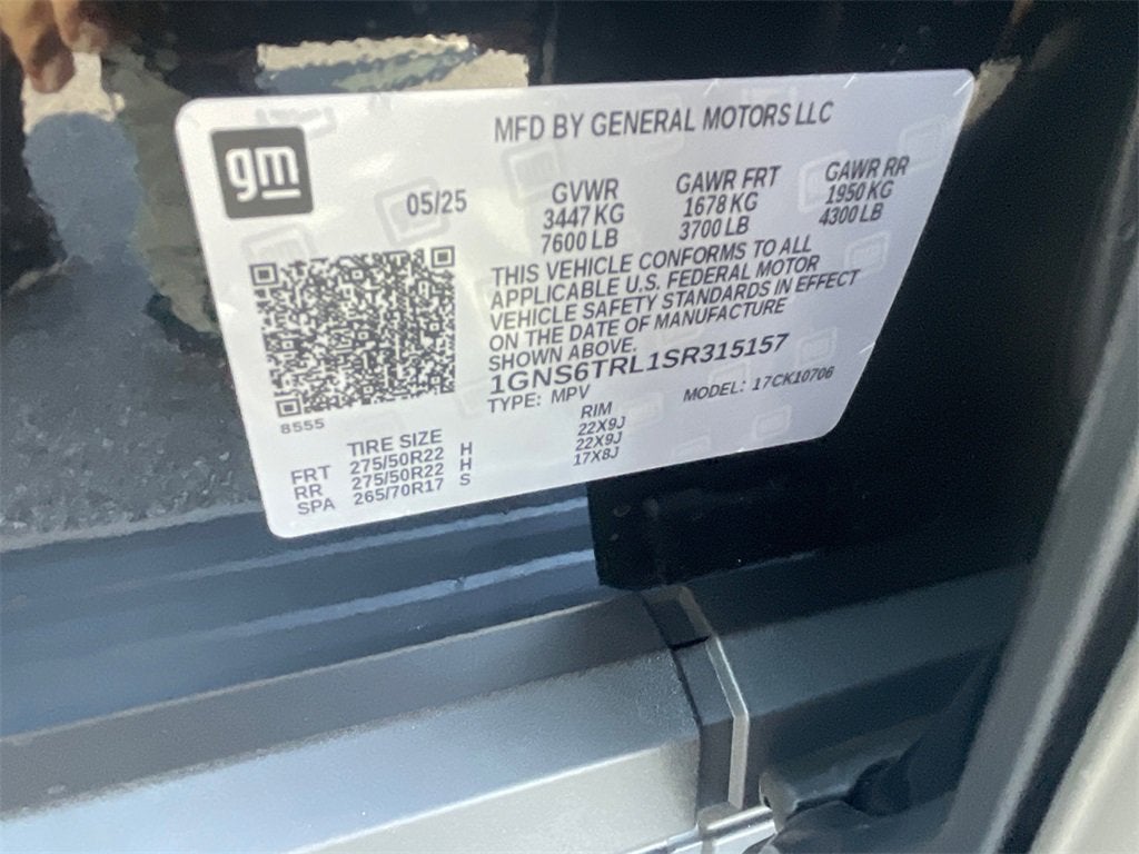 2025 Chevrolet Tahoe High Country