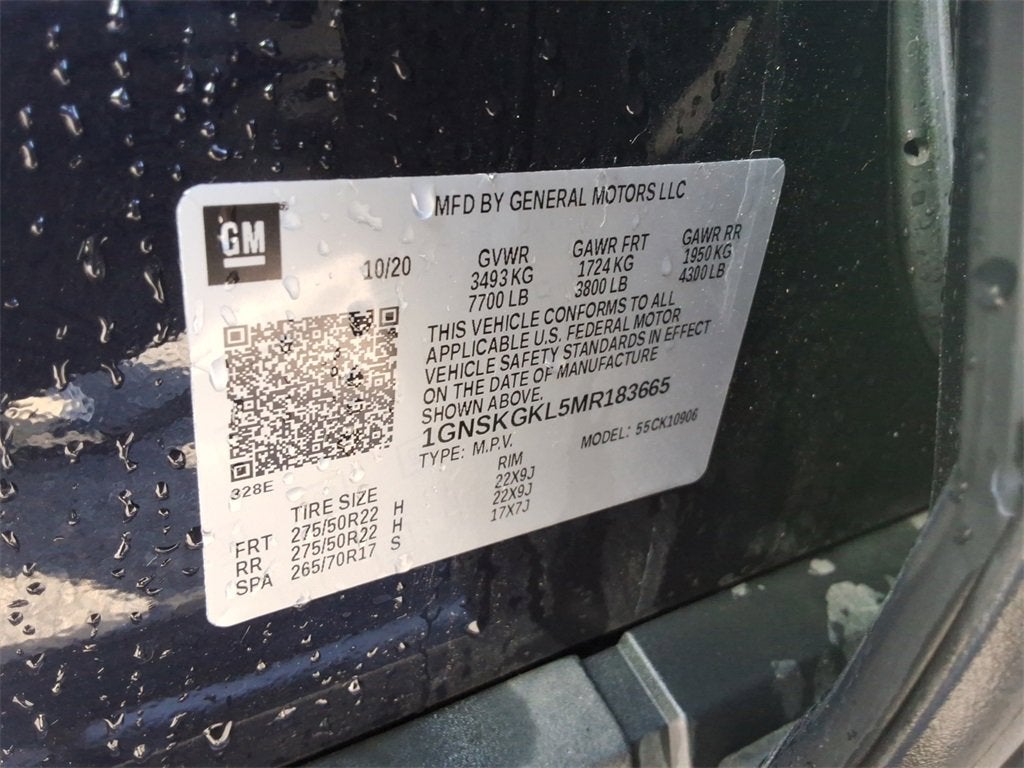 2021 Chevrolet Suburban High Country