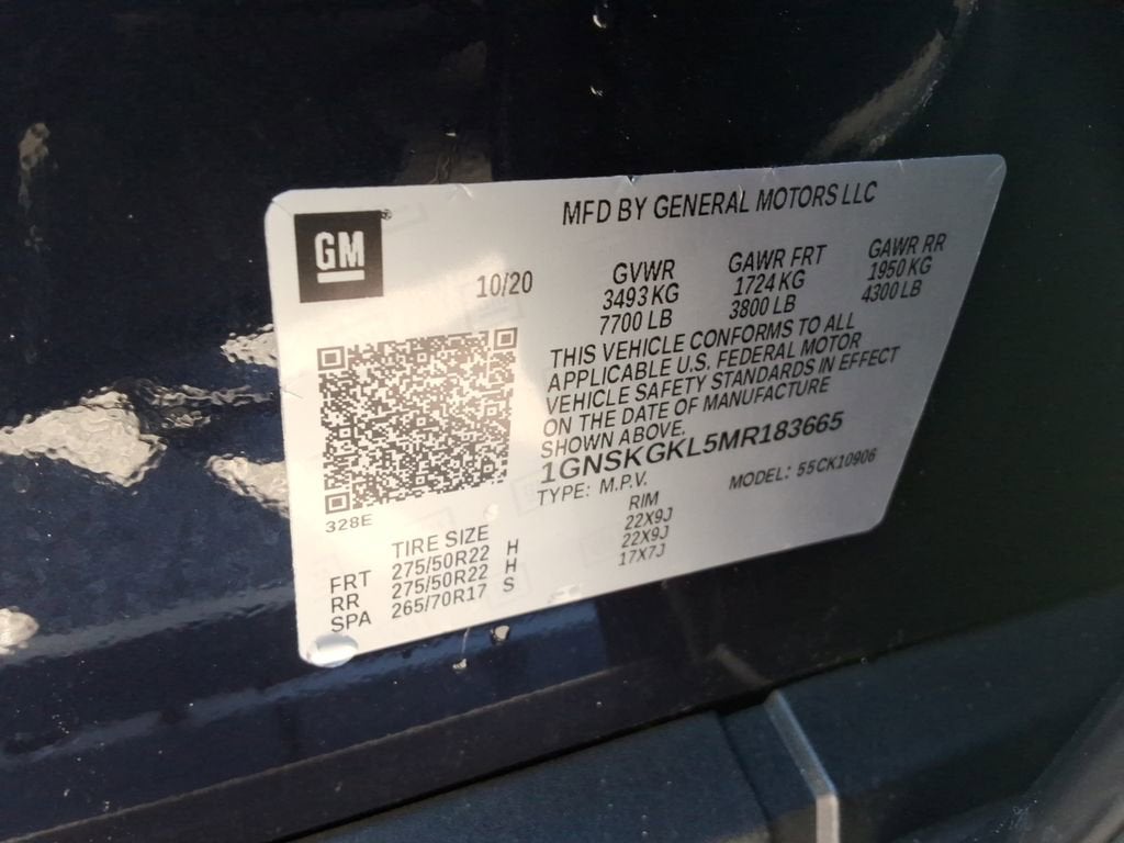 2021 Chevrolet Suburban High Country