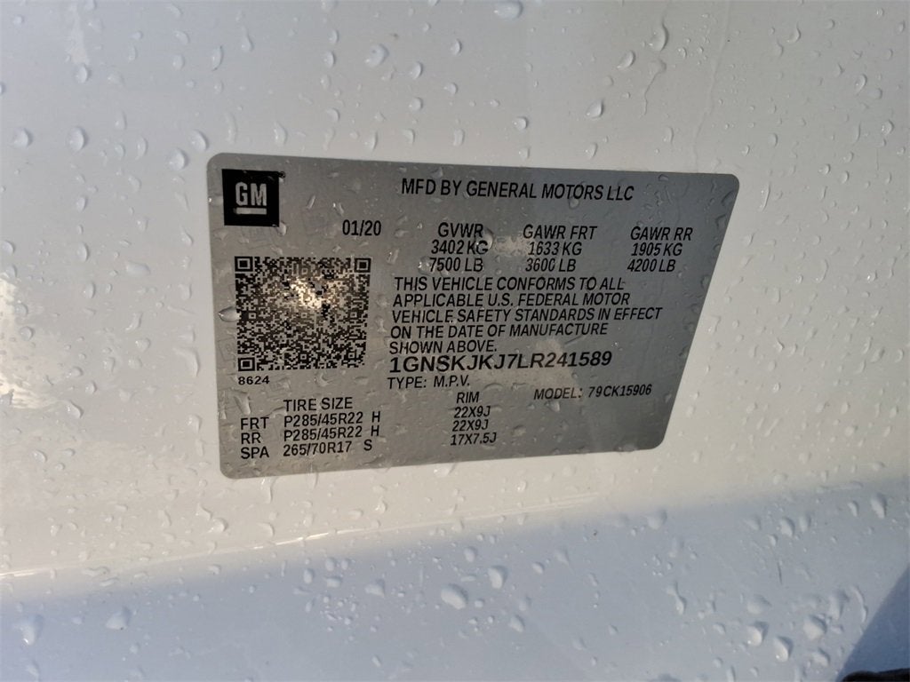 2020 Chevrolet Suburban Premier