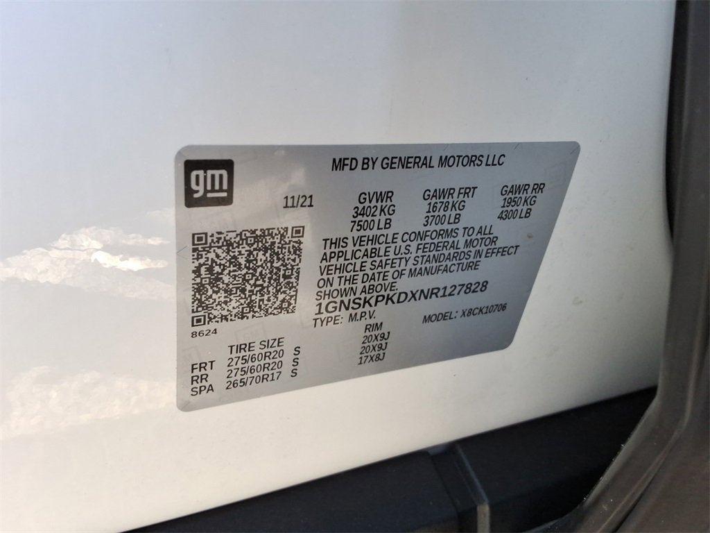 2022 Chevrolet Tahoe Z71