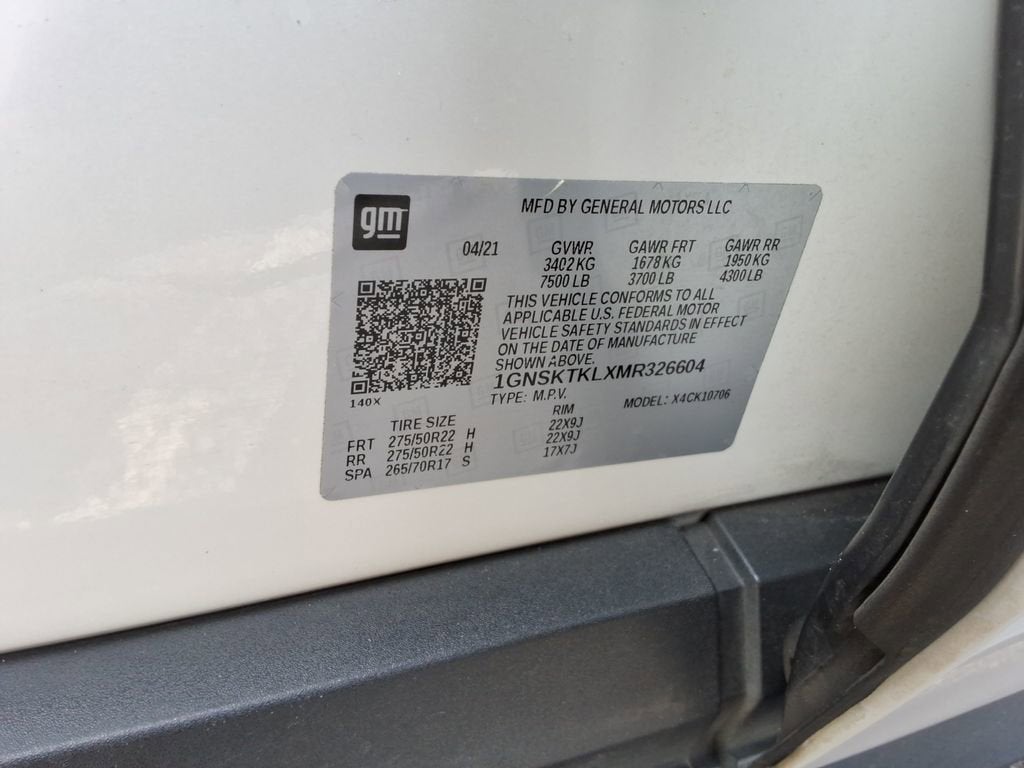 2021 Chevrolet Tahoe High Country