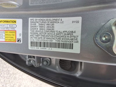 2022 Honda Accord Hybrid Sport