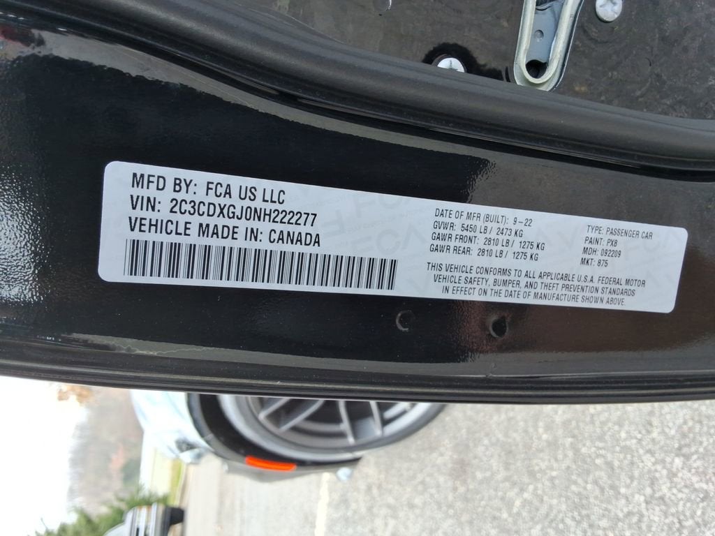 2022 Dodge Charger Scat Pack Widebody