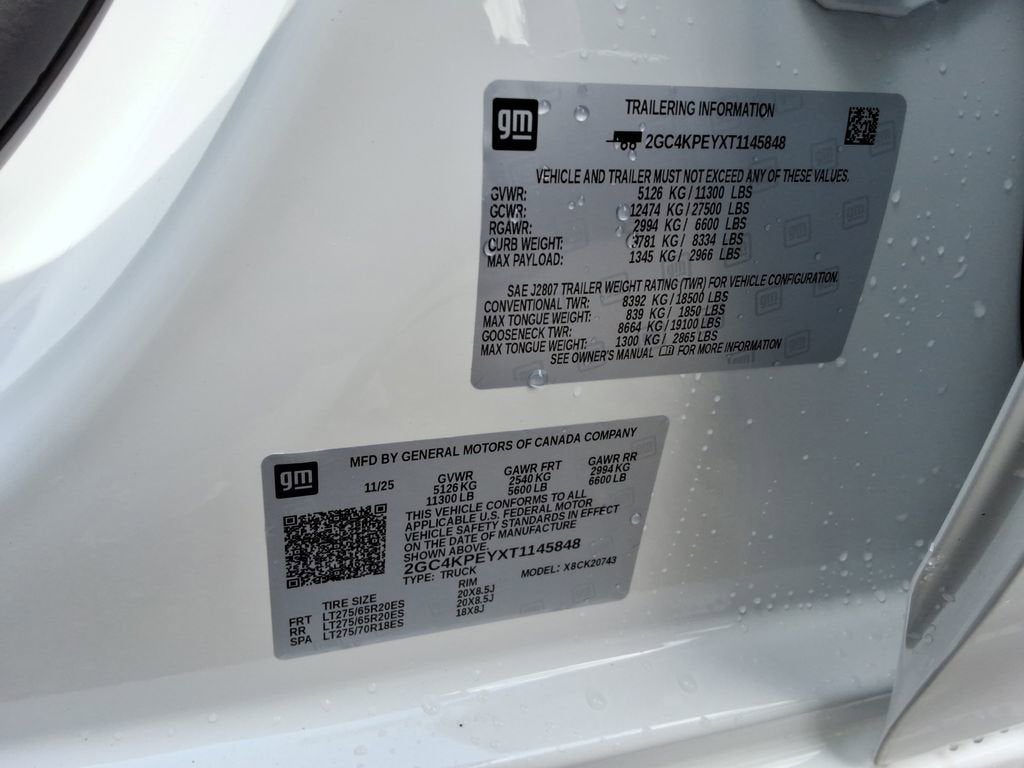 2026 Chevrolet Silverado 2500 HD LTZ