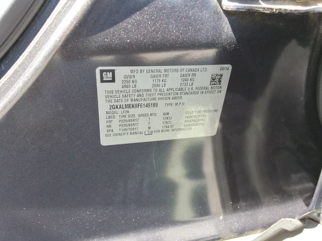 2015 GMC Terrain SLE