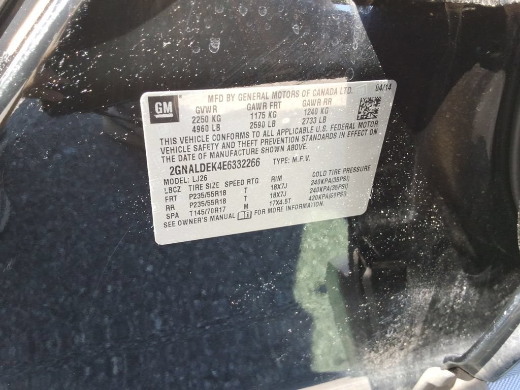 2014 Chevrolet Equinox LTZ