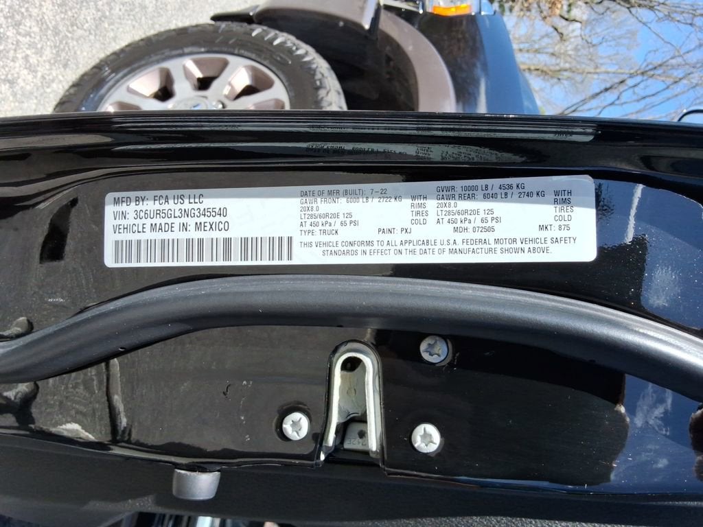 2022 RAM 2500 Limited Longhorn Crew Cab 4x4 6'4" Box