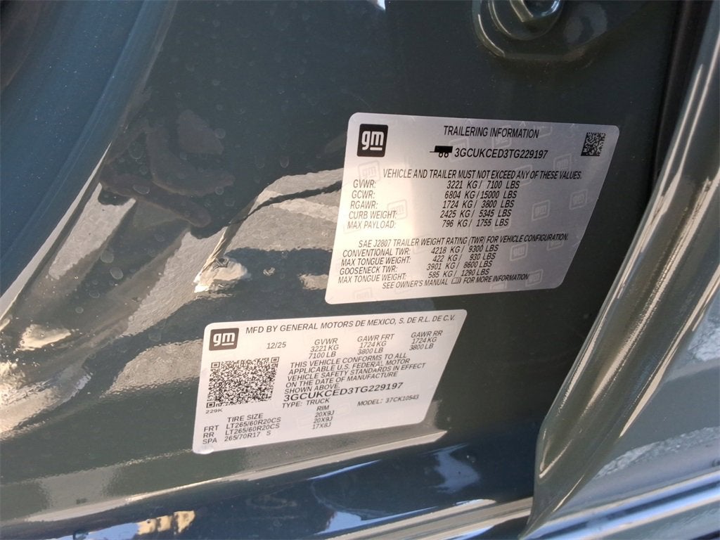 2026 Chevrolet Silverado 1500 Custom Trail Boss