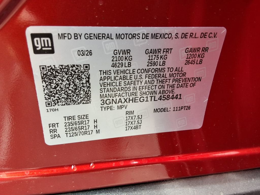 2026 Chevrolet Equinox LT