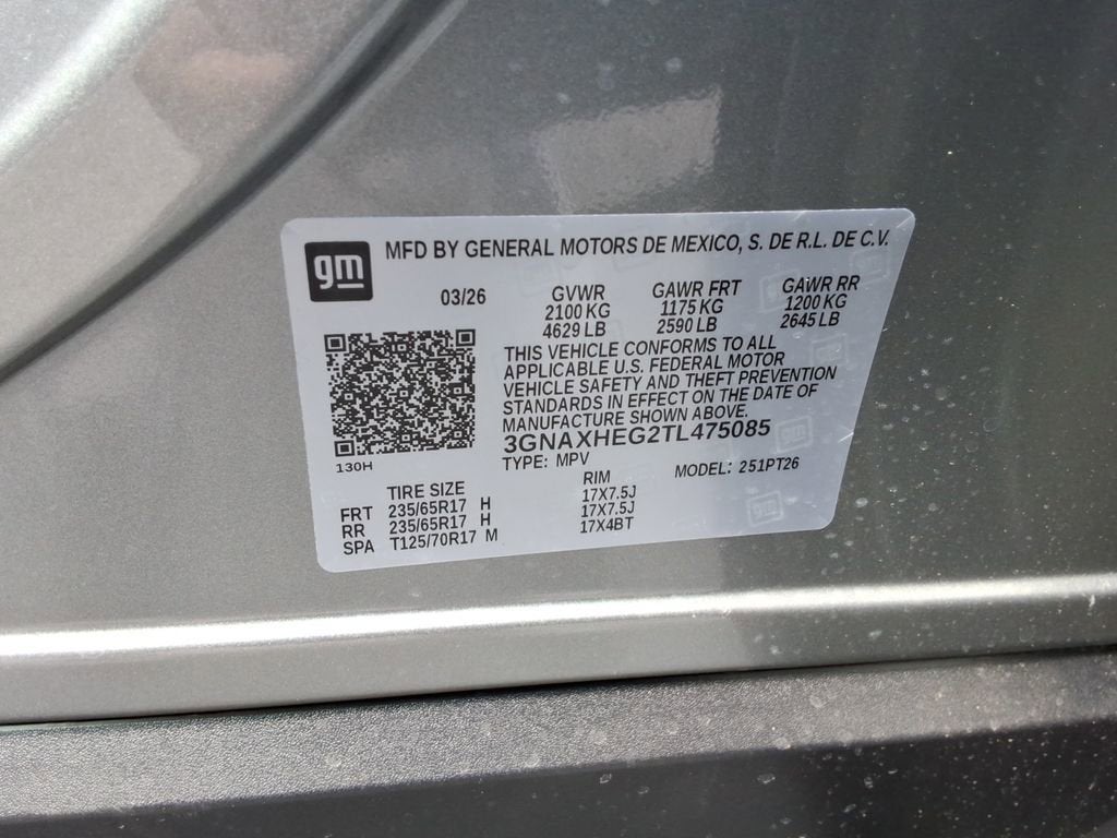 2026 Chevrolet Equinox LT