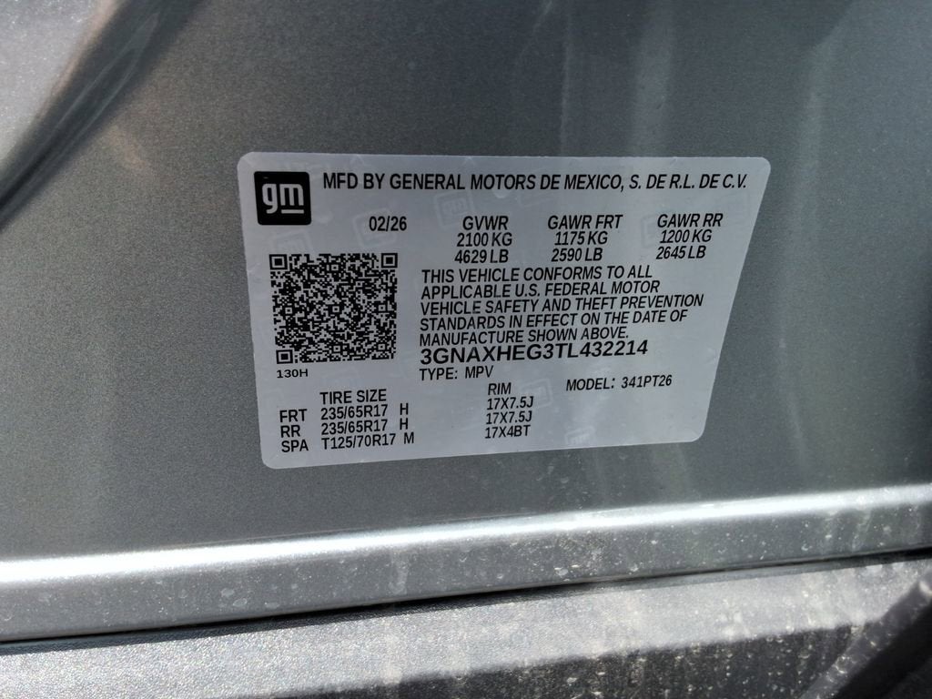 2026 Chevrolet Equinox LT