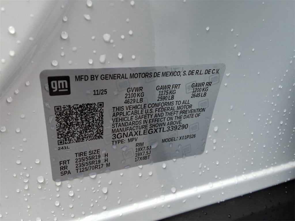 2026 Chevrolet Equinox RS