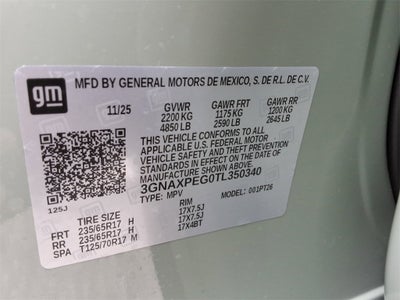 2026 Chevrolet Equinox LT