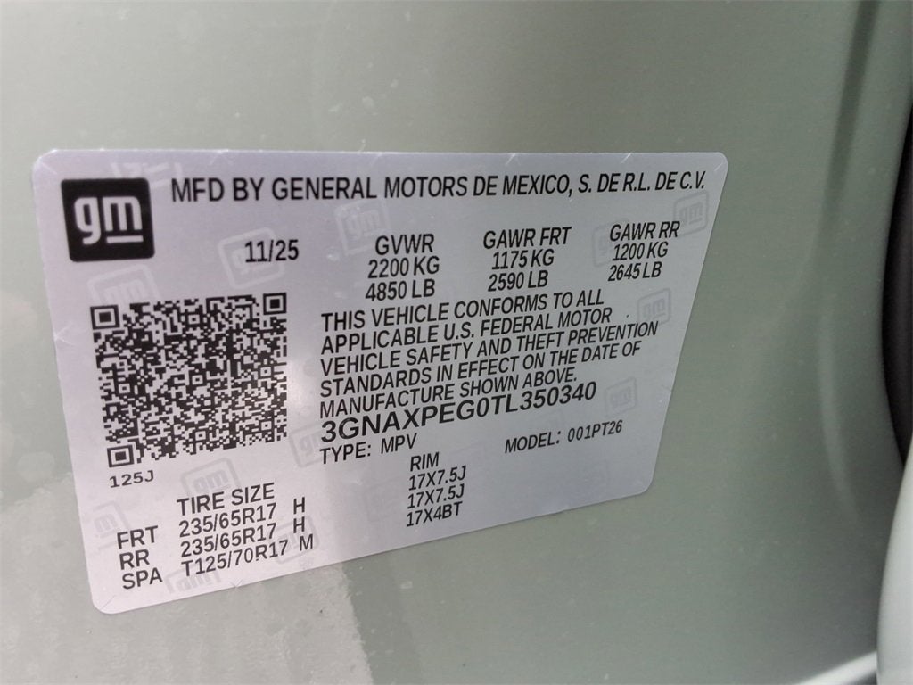 2026 Chevrolet Equinox LT