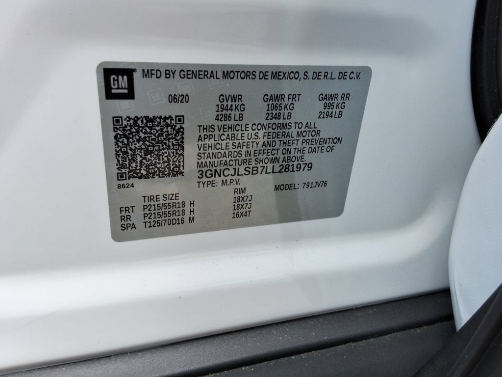 2020 Chevrolet Trax LT
