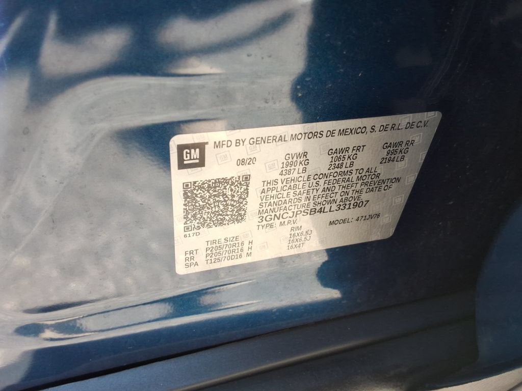 2020 Chevrolet Trax LT