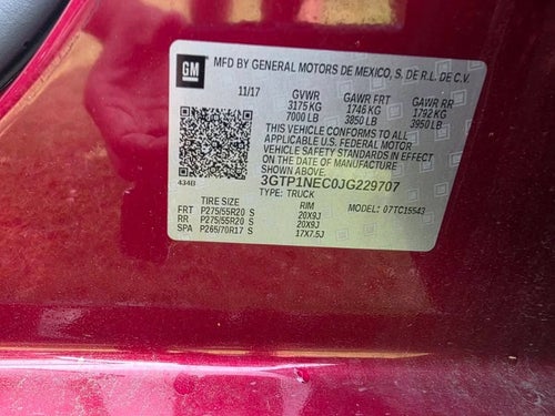 2018 GMC Sierra 1500 SLT