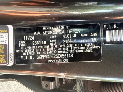 2025 Kia K4 GT-Line
