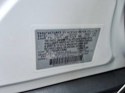 2023 Nissan Kicks SV Xtronic CVT