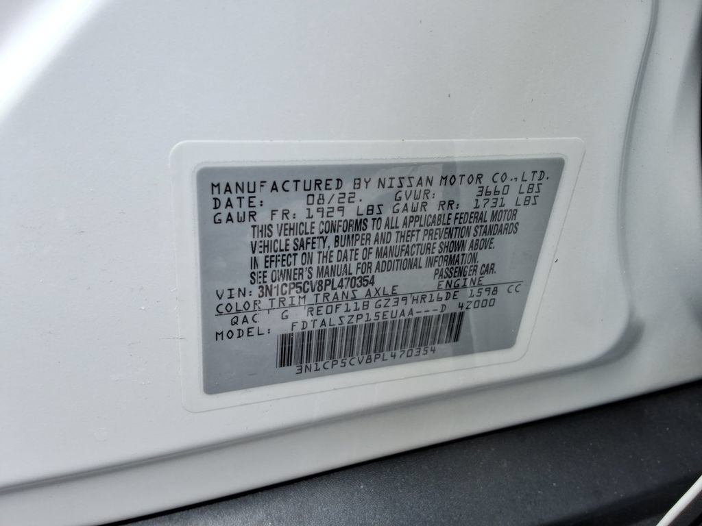 2023 Nissan Kicks SV Xtronic CVT