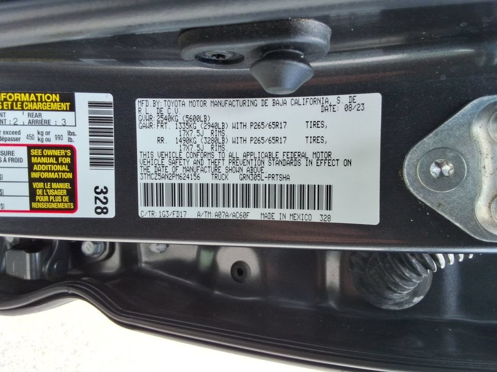 2023 Toyota Tacoma TRD Sport