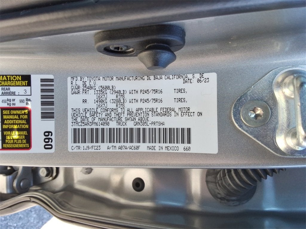 2023 Toyota Tacoma SR5 V6