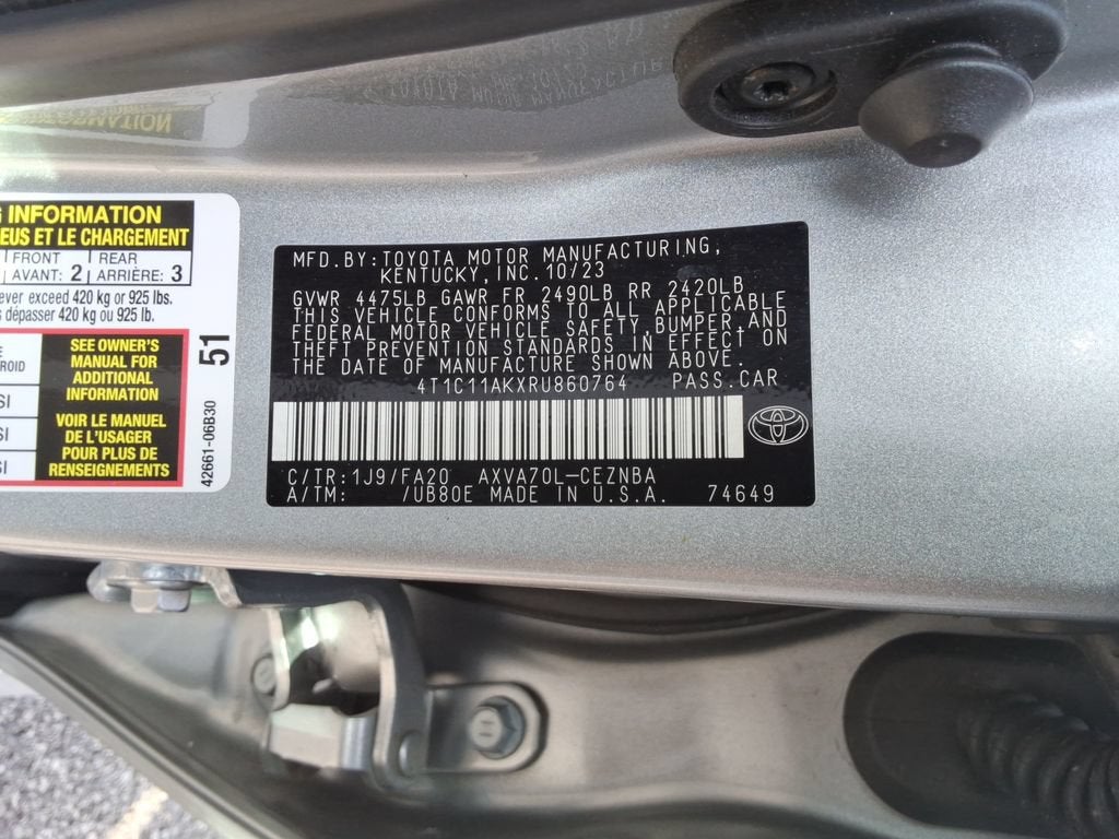 2024 Toyota Camry LE