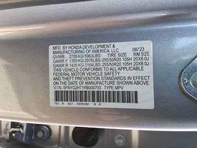 2024 Honda Pilot Touring