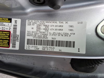 2024 Toyota Tundra Hybrid Platinum 4WD