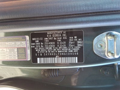 2022 Kia Sorento X-Line SX Prestige