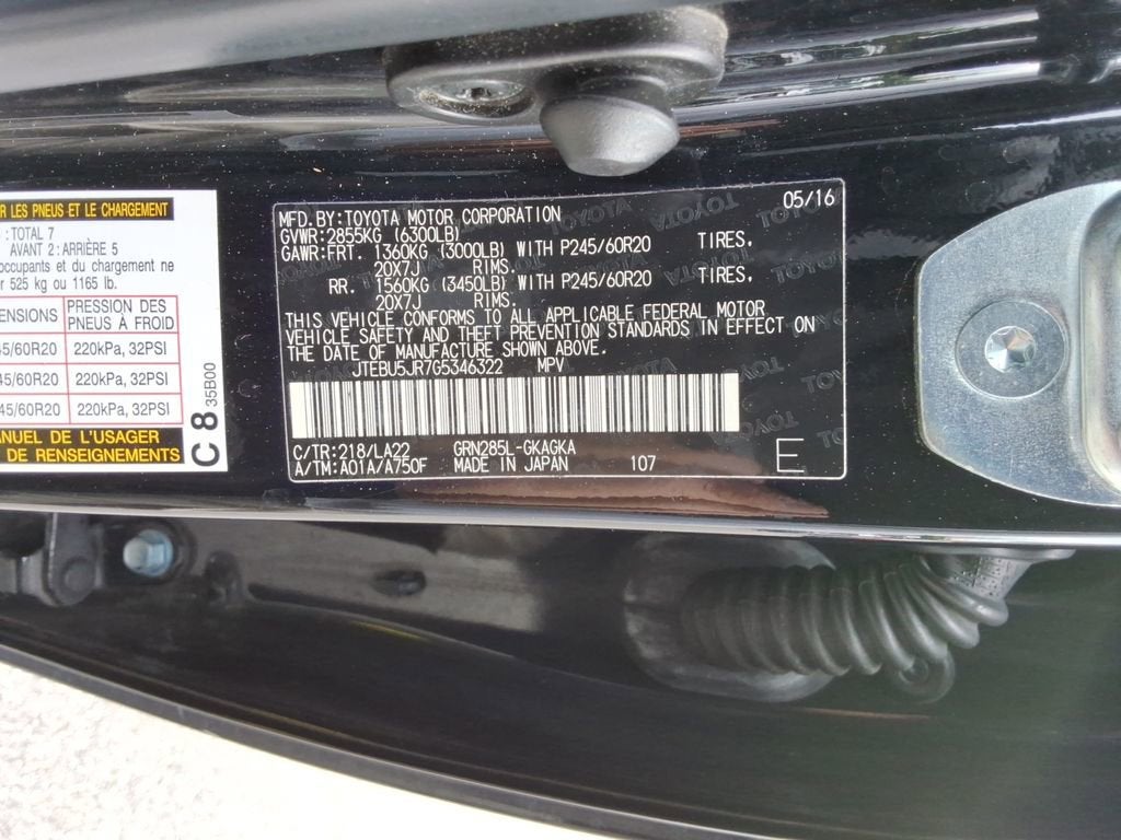 2016 Toyota 4Runner Limited