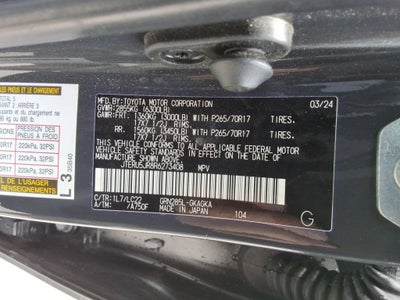 2024 Toyota 4Runner TRD Off Road Premium