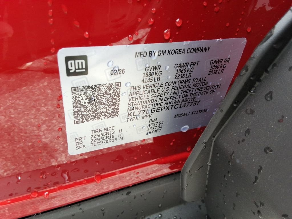 2026 Chevrolet Trax 1RS