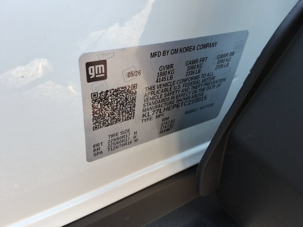2026 Chevrolet Trax LT