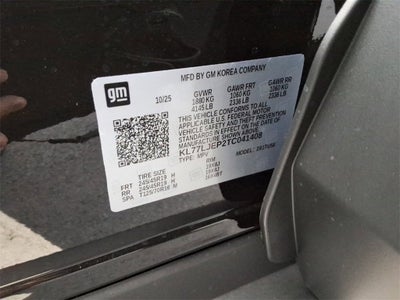 2026 Chevrolet Trax 2RS