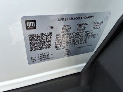 2026 Chevrolet Trax 2RS