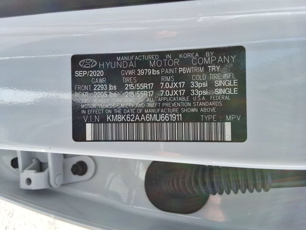 2021 Hyundai Kona SEL Plus