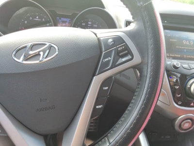 2012 Hyundai Veloster w/Red Int