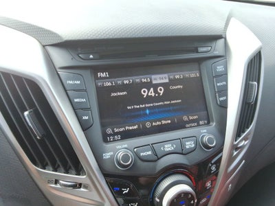 2012 Hyundai Veloster w/Red Int